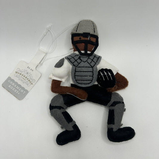 Wondershop Baseball Player Ornaments 3 Count