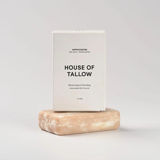 House of Tallow Hippocrates (Sandalwood) 100% Grass Fed Tallow Moisturizing Bar