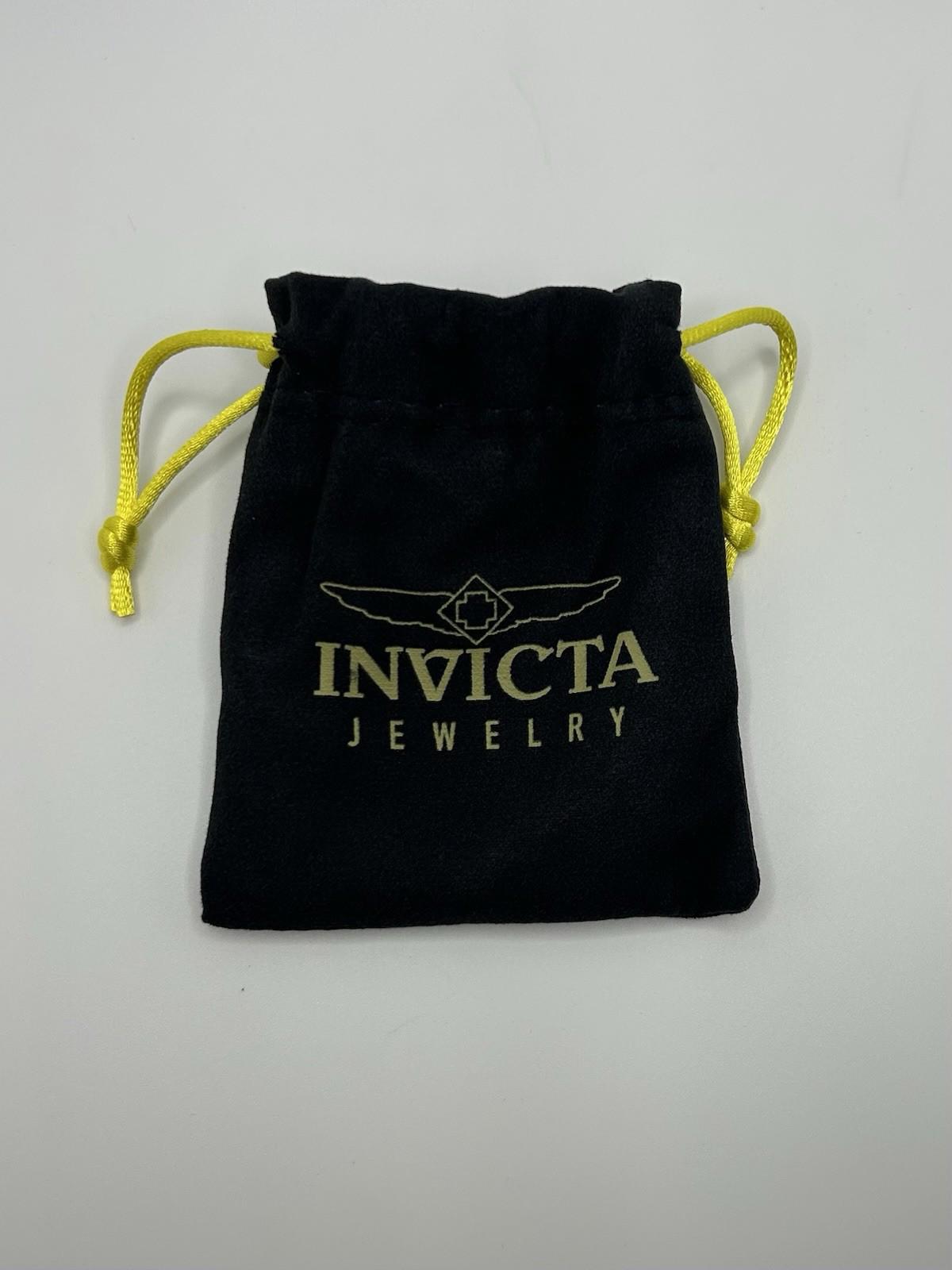 Invicta Jewelry Stainless Steel & Hematite Adjustable Goldtone Bracelet