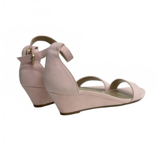 Dream Paris Pink Ingrid Suede Heels (Women's 9.5)