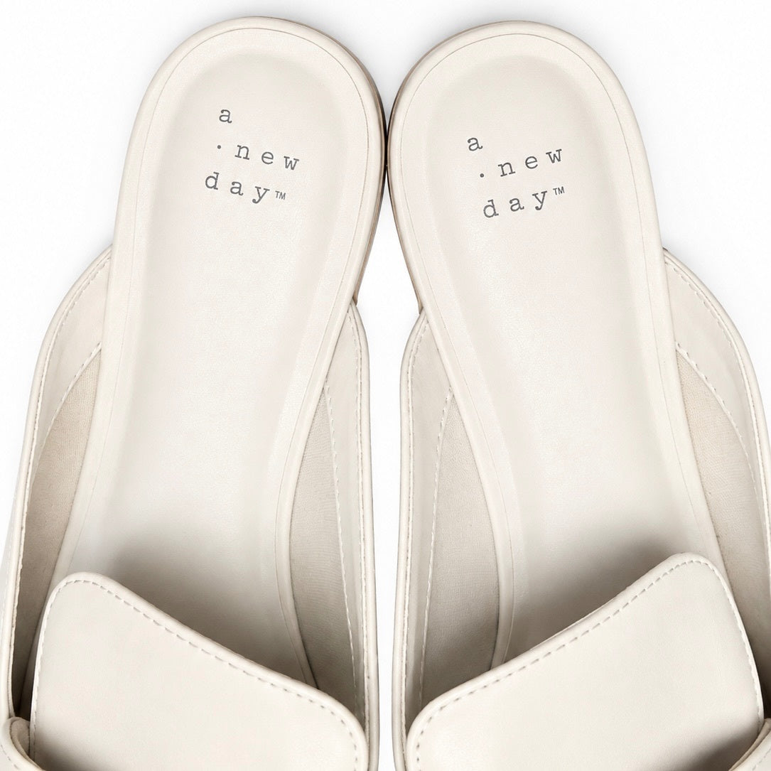 A New Day White with Gold Loafers (W 10)