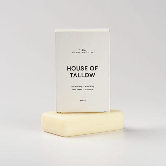 House of Tallow Theia (Eucalyptus) 100% Grass Fed Tallow Moisturizing Bar Soap