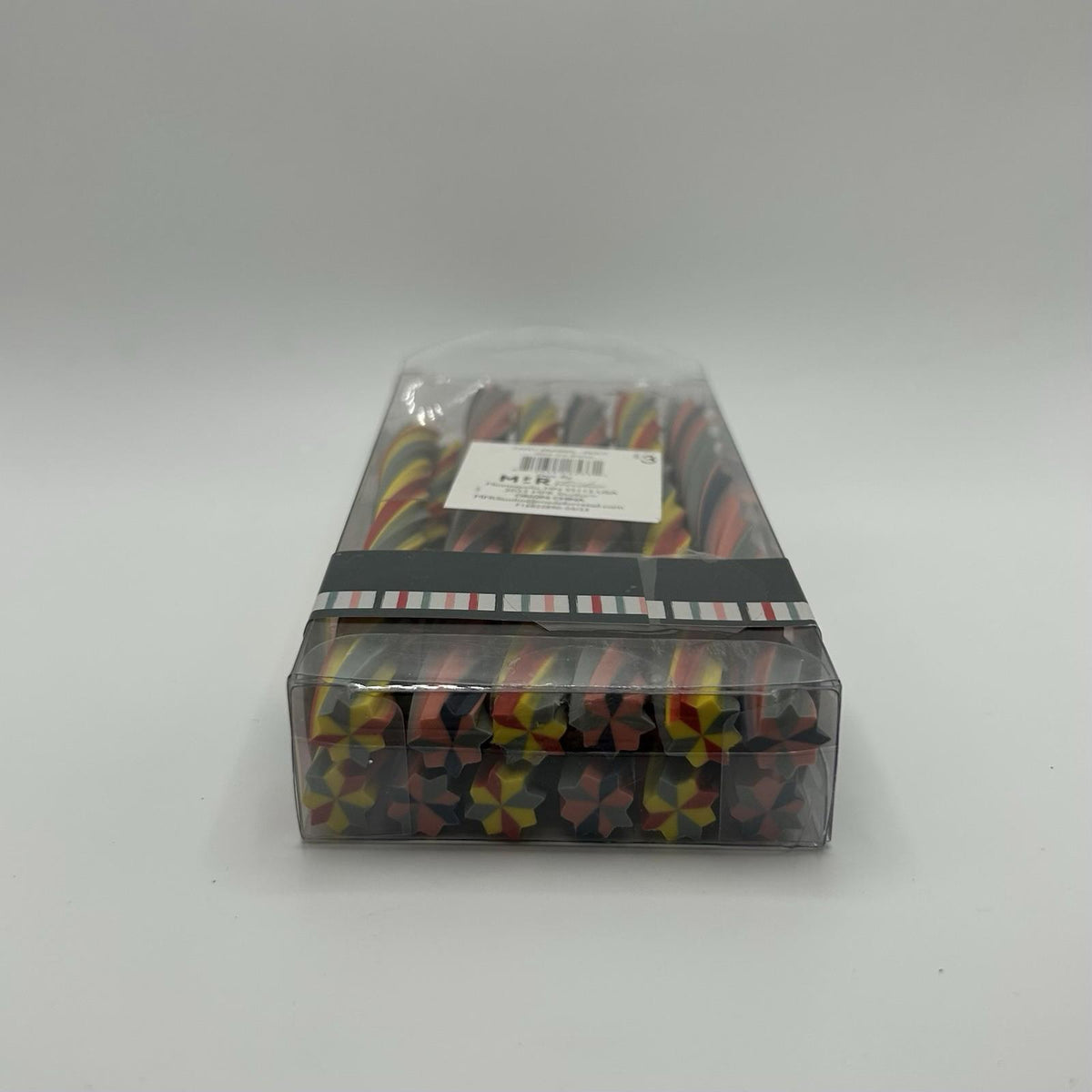 MFR Studio Scented Rainbow Twist Eraser Set (12 Count)