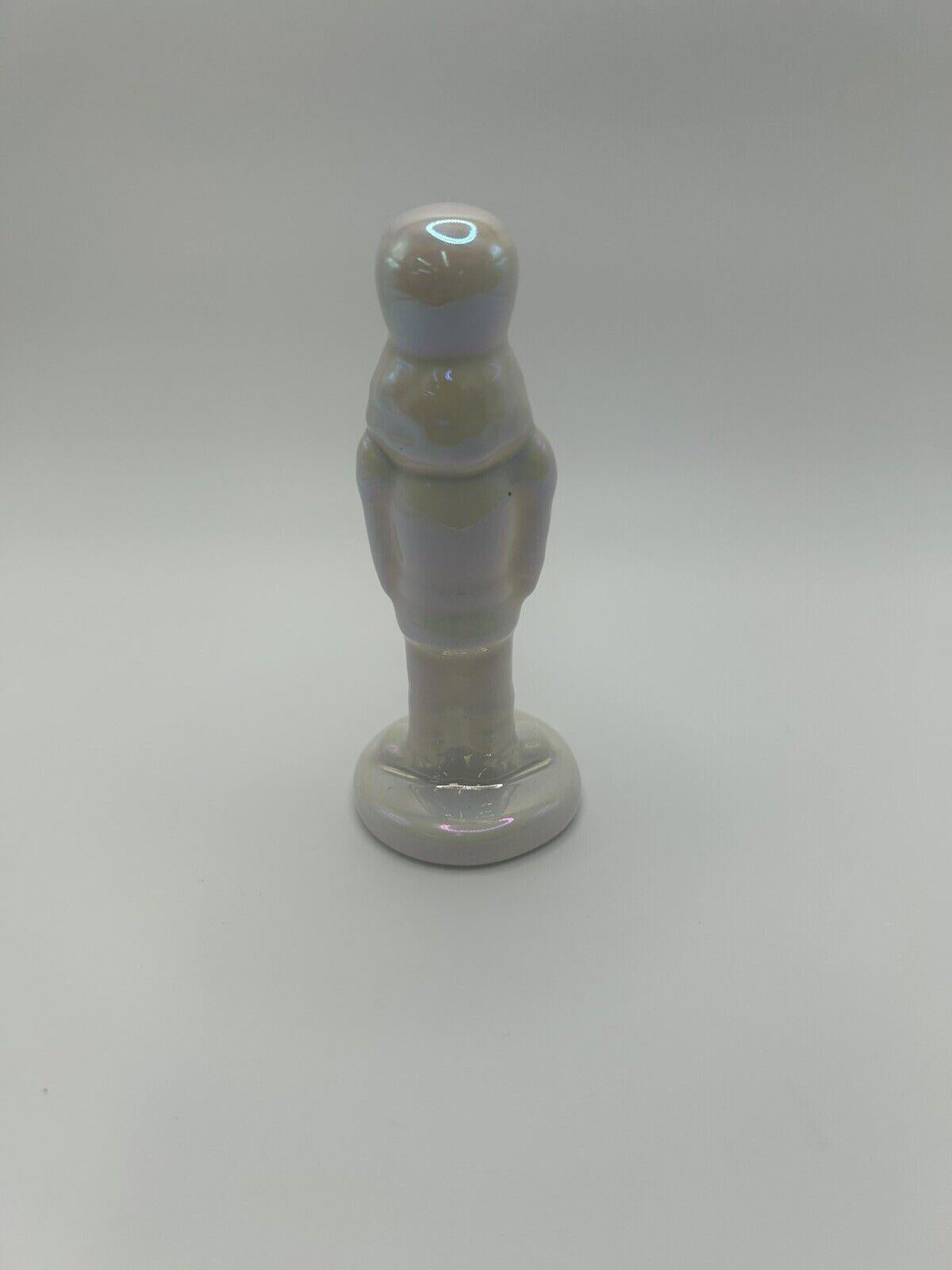 Wondershop Ceramic White Nut Cracker Figurine