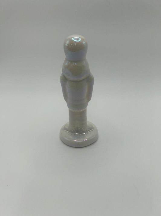 Wondershop Ceramic White Nut Cracker Figurine