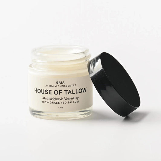 House of Tallow Gaia (Unscented) 100% Grass Fed Tallow Lip Balm