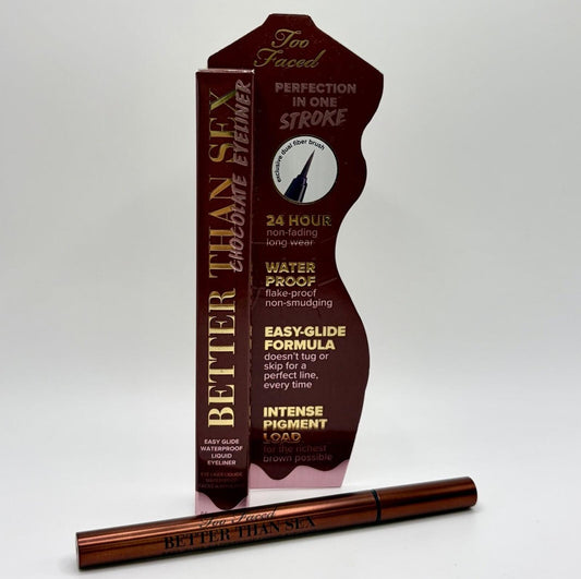 Too Faced Better Than Sex  Easy Glide Waterproof Liquid Eyeliner (Chocolate)
