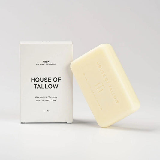 House of Tallow Theia (Eucalyptus) 100% Grass Fed Tallow Moisturizing Bar Soap