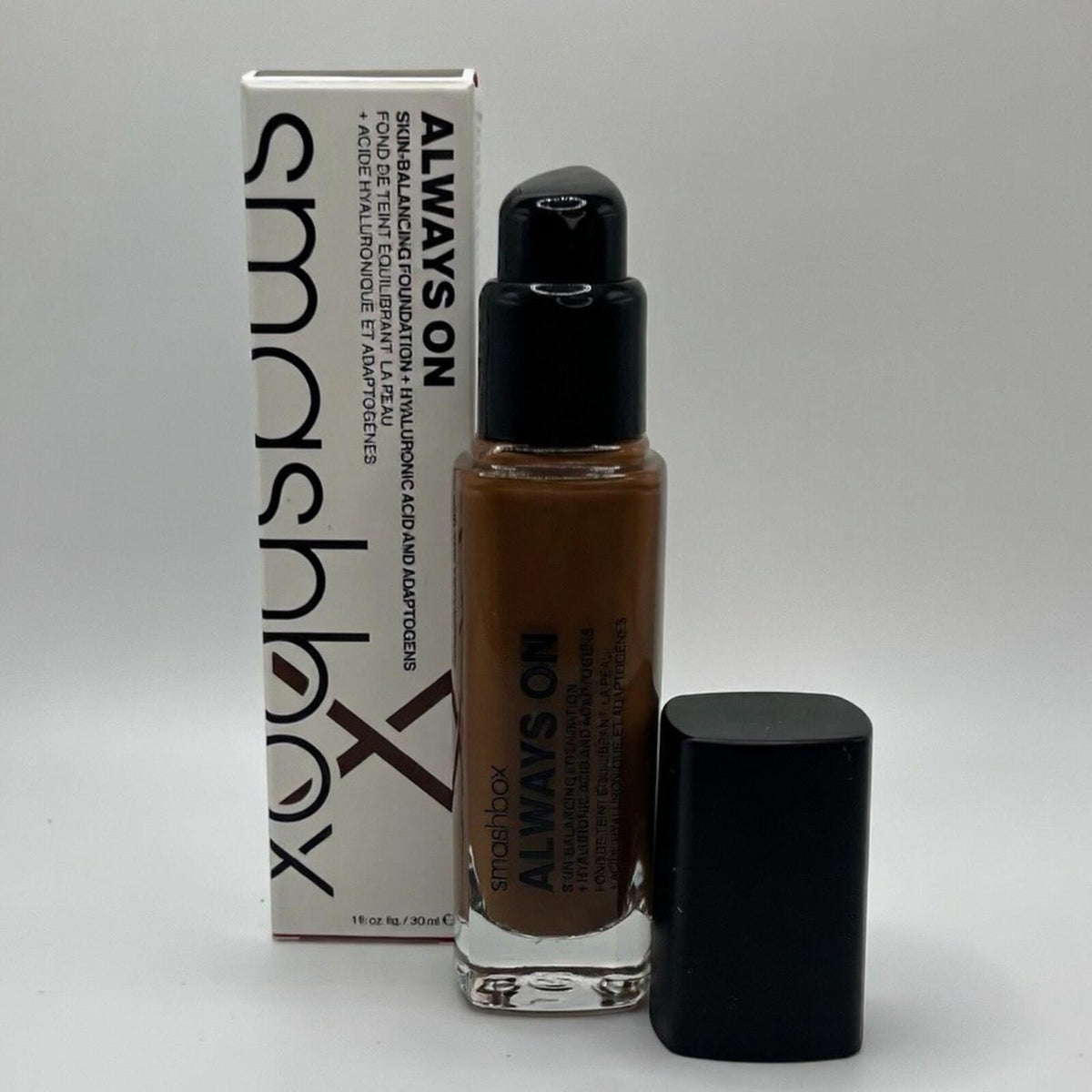 Smashbox Always On Skin-Balancing Foundation + Hyaluronic Acid & Adaptogen (D10-N)