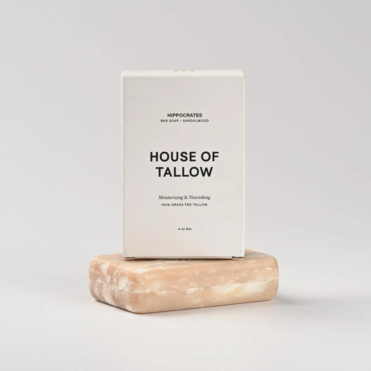 House of Tallow Hippocrates (Sandalwood) 100% Grass Fed Tallow Moisturizing Bar
