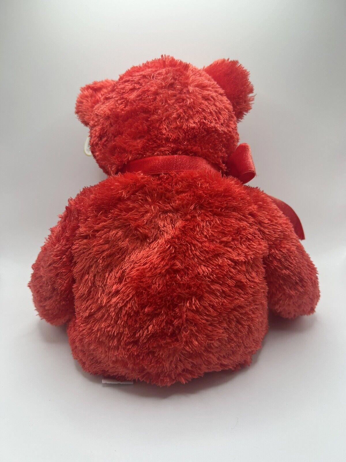 Ty Beanie Babies “Sizzle” Red Medium Size Bear