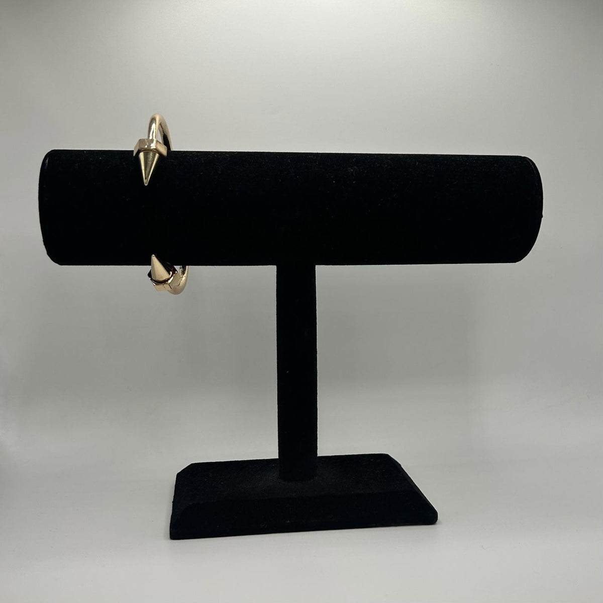 Lovita & Co. Gold Color Spring Hinge Bangle Bracelet