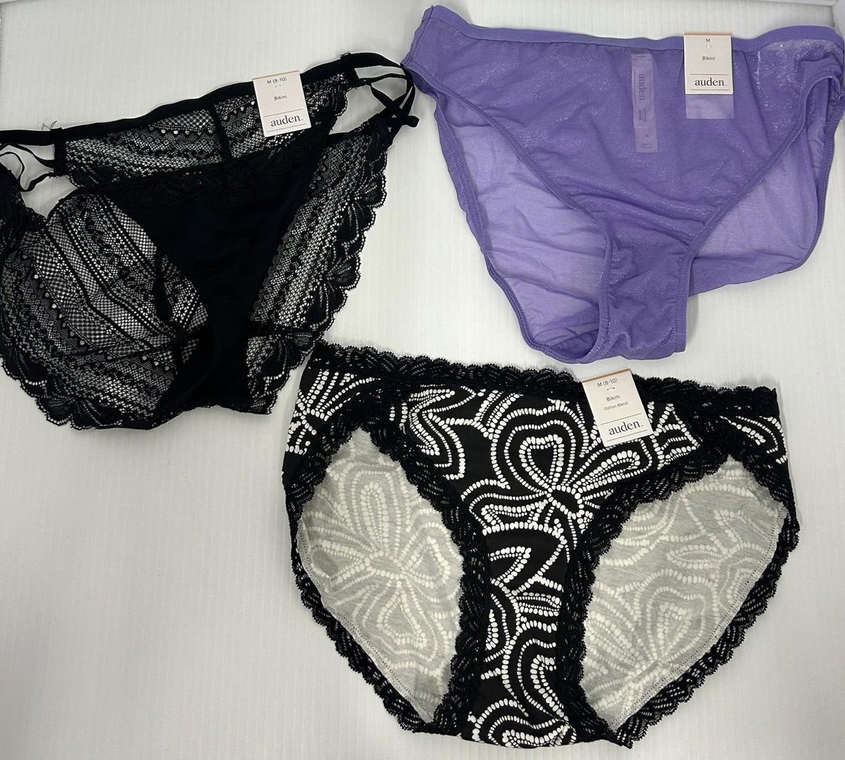 Auden Underwear Variety 4 Pack - Size M