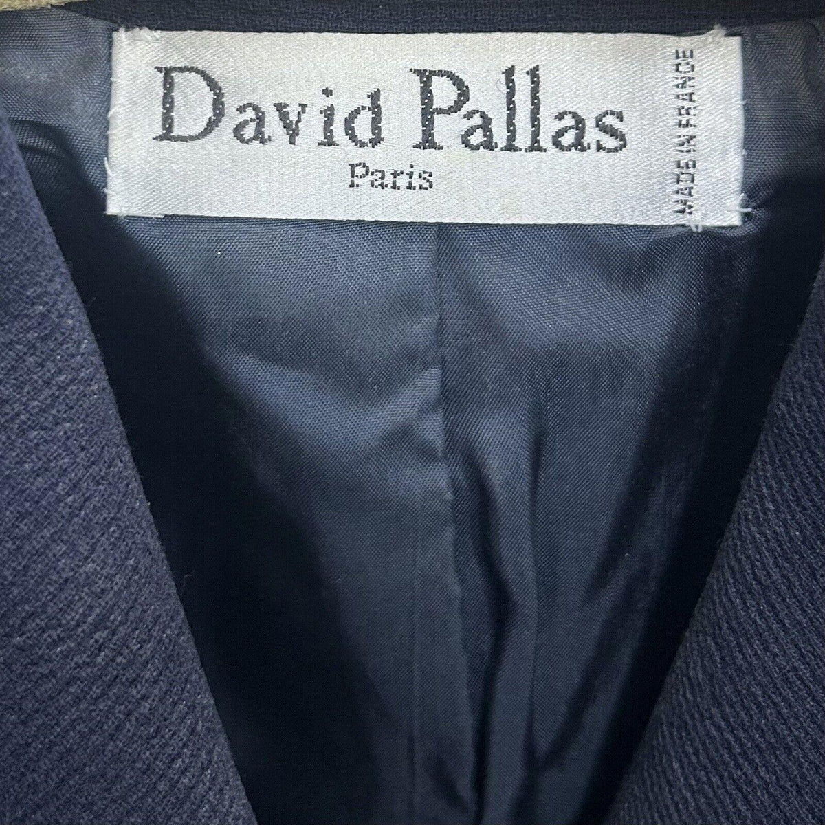 David Pallas Paris Navy Blazer & Business Skirt Set (Around a Size 6)