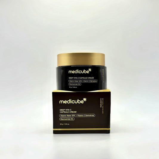 Medicube Deep Vita C Capsule Cream Golden Boba 1.94oz - Korean Skin Care