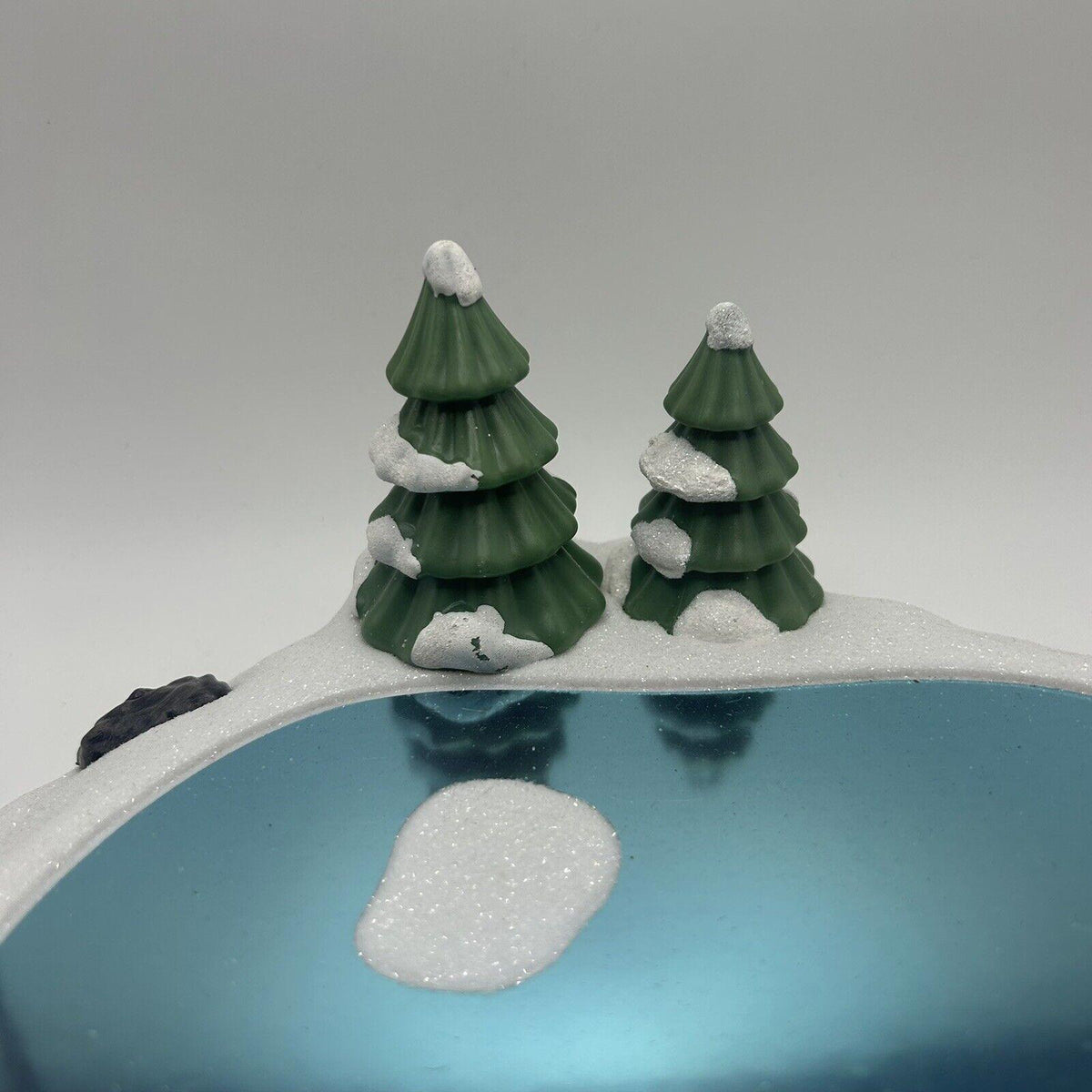 Wondershop Glittery & Metallic Frozen Pond Decorative Tray Ft. Trees