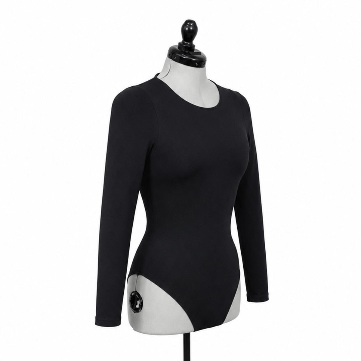 Fabletics- Yitty by Lizzo Black Shapewear Long Sleeve Bodysuit (1X/2X)