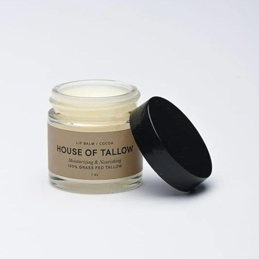 House of Tallow Cocoa 100% Grass Fed Tallow Lip Balm