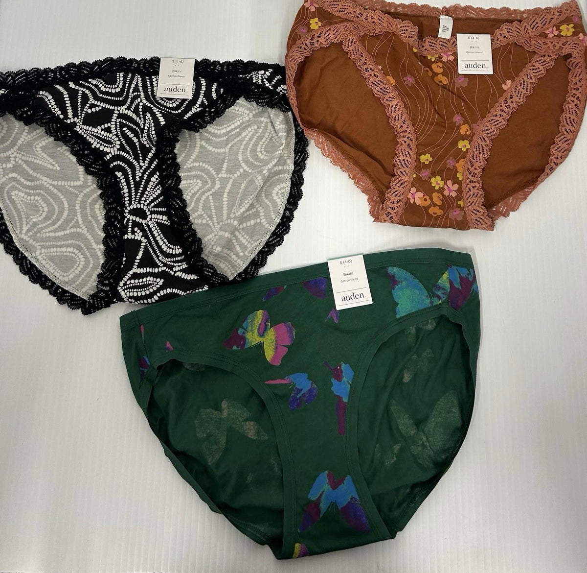 Auden Underwear Variety 4 Pack- Size S