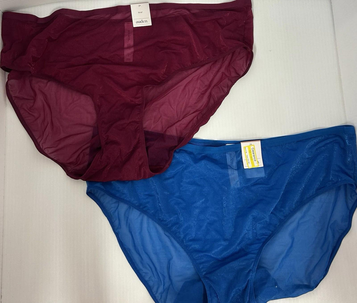 Auden Underwear Variety  4 Pack- Size 3X
