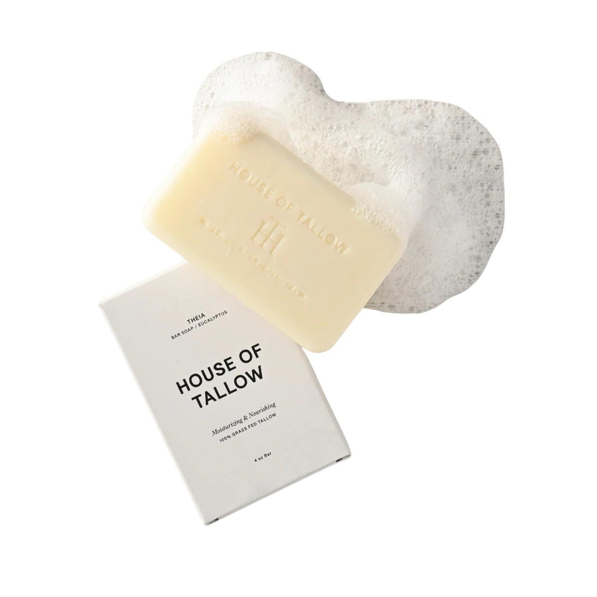 House of Tallow Theia (Eucalyptus) 100% Grass Fed Tallow Moisturizing Bar Soap