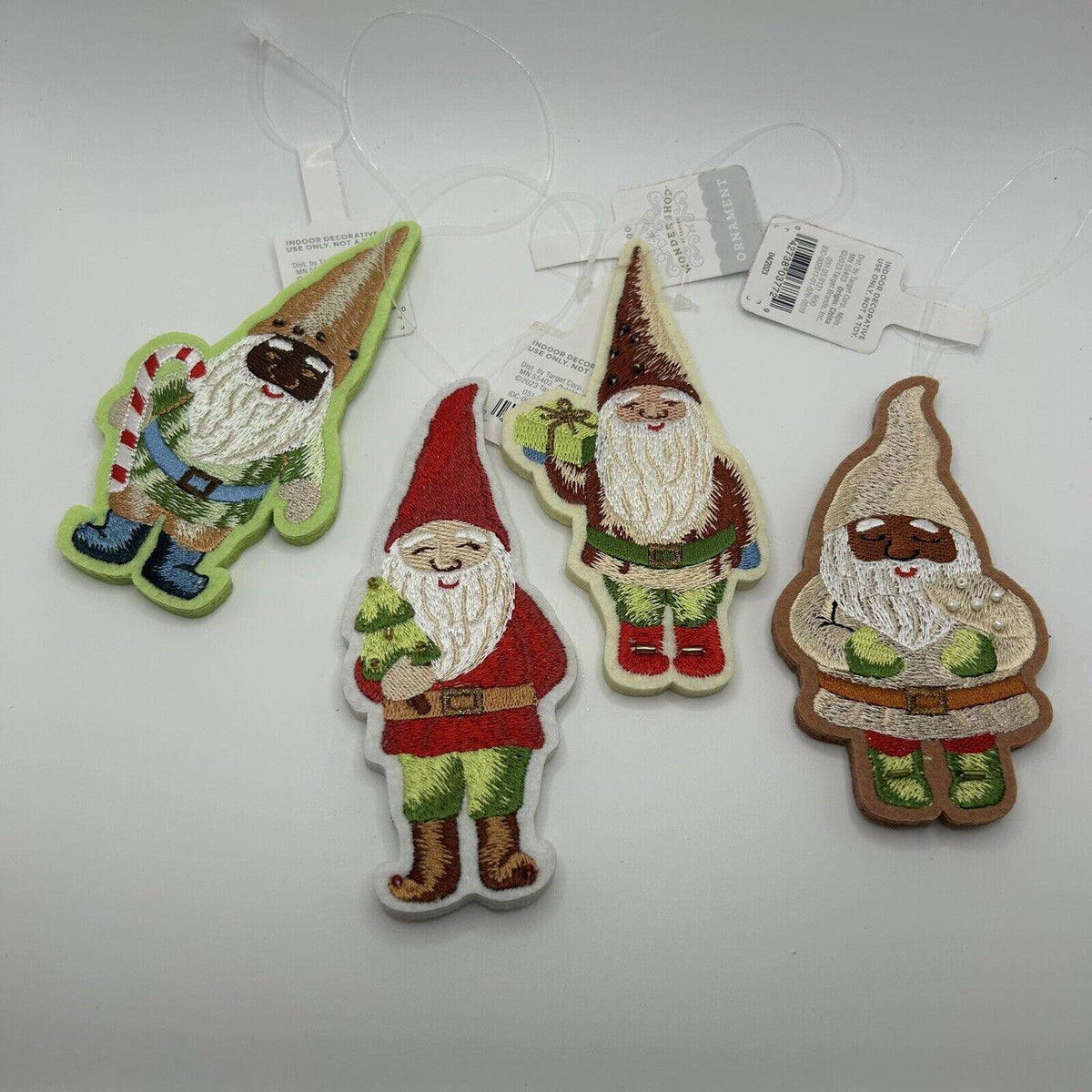 Wondershop Gnome Ornament Variety Set 2 Count