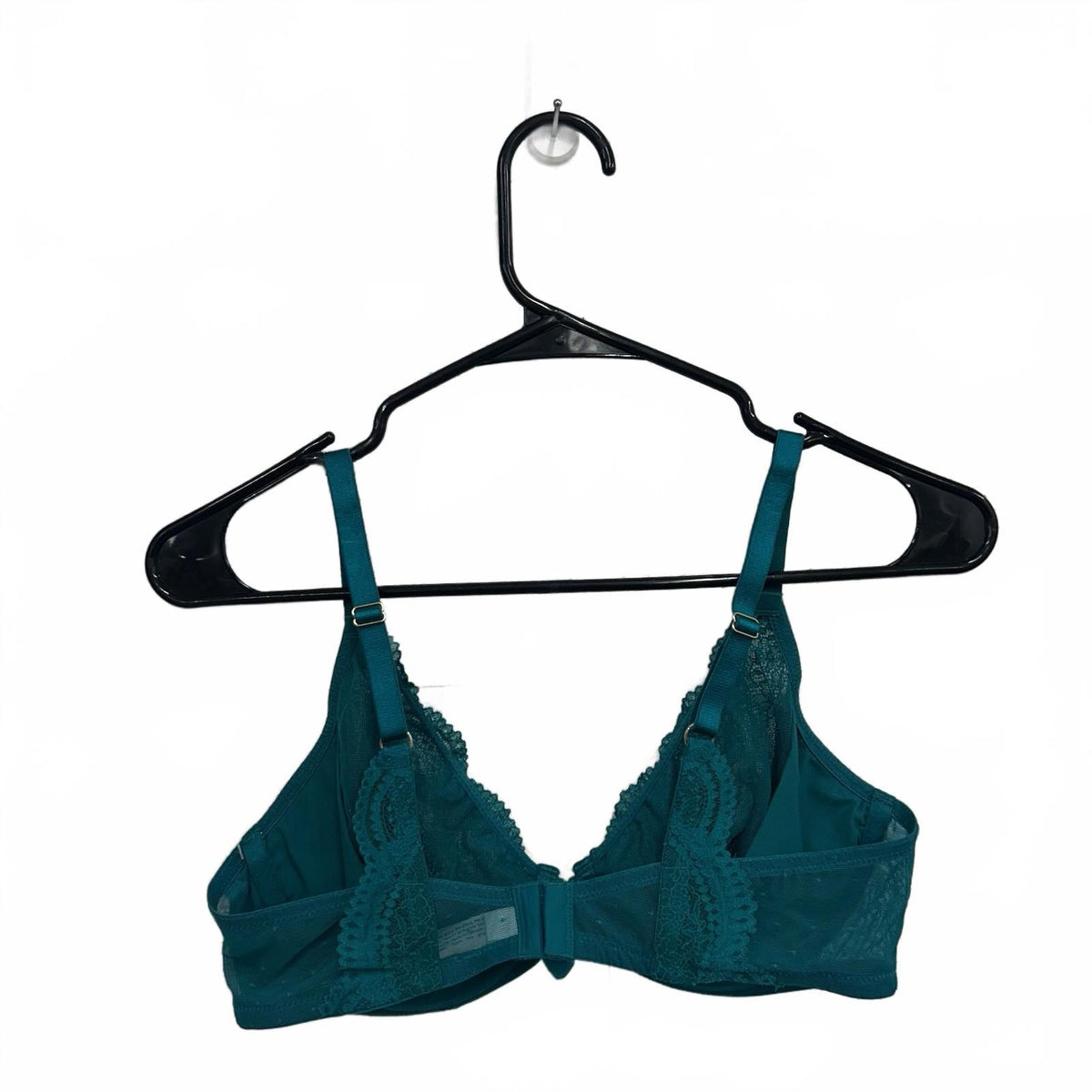 Auden Teal Unlined Balconette Underwire Bra (36C)
