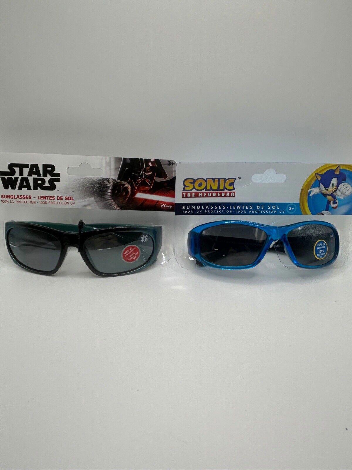 Star Wars & Sonic Childs Sunglasses Set (2 Count)