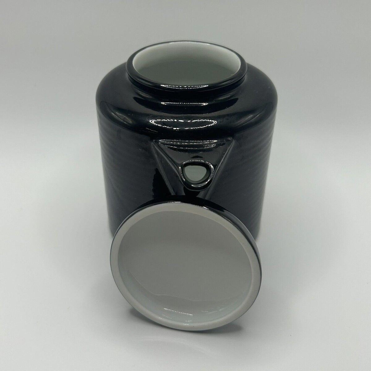 DANSK Midnight Black 4 Piece Tea Set