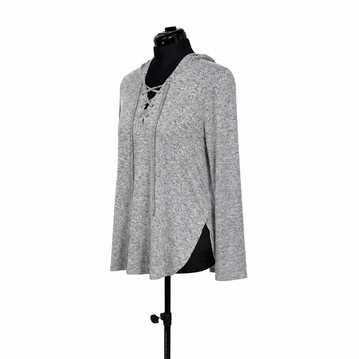 Aerie Just Add Leggings Light Gray Lightweight Hoodie (XXL)