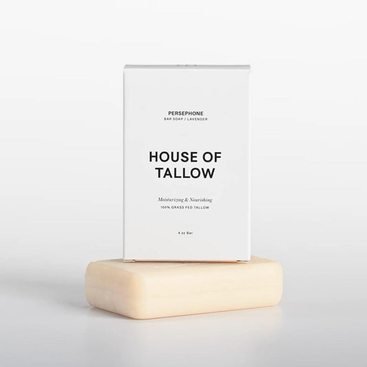 House of Tallow Persephone (Lavender)  100% Grass Fed Tallow Bar Soap