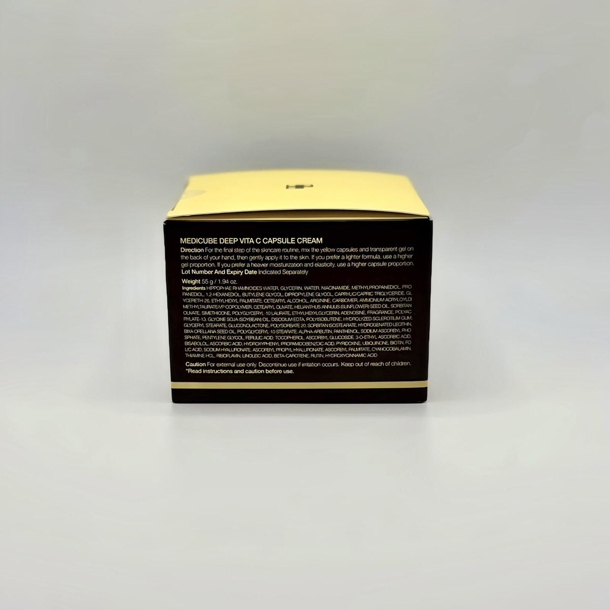 Medicube Deep Vita C Capsule Cream Golden Boba 1.94oz - Korean Skin Care