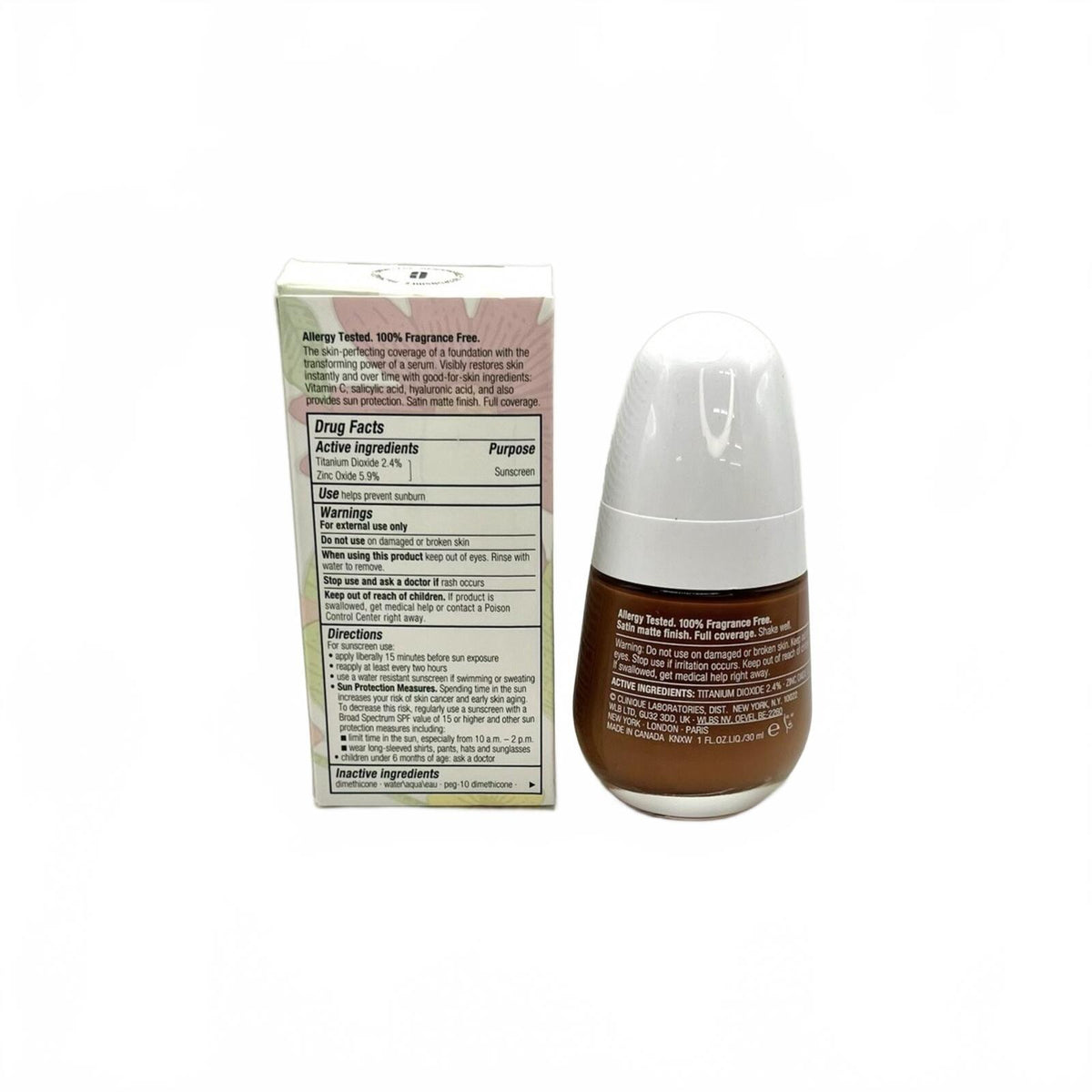 Clinique Even Better Clinical Serum Foundation SPF 25 (WN 120 pecan D)