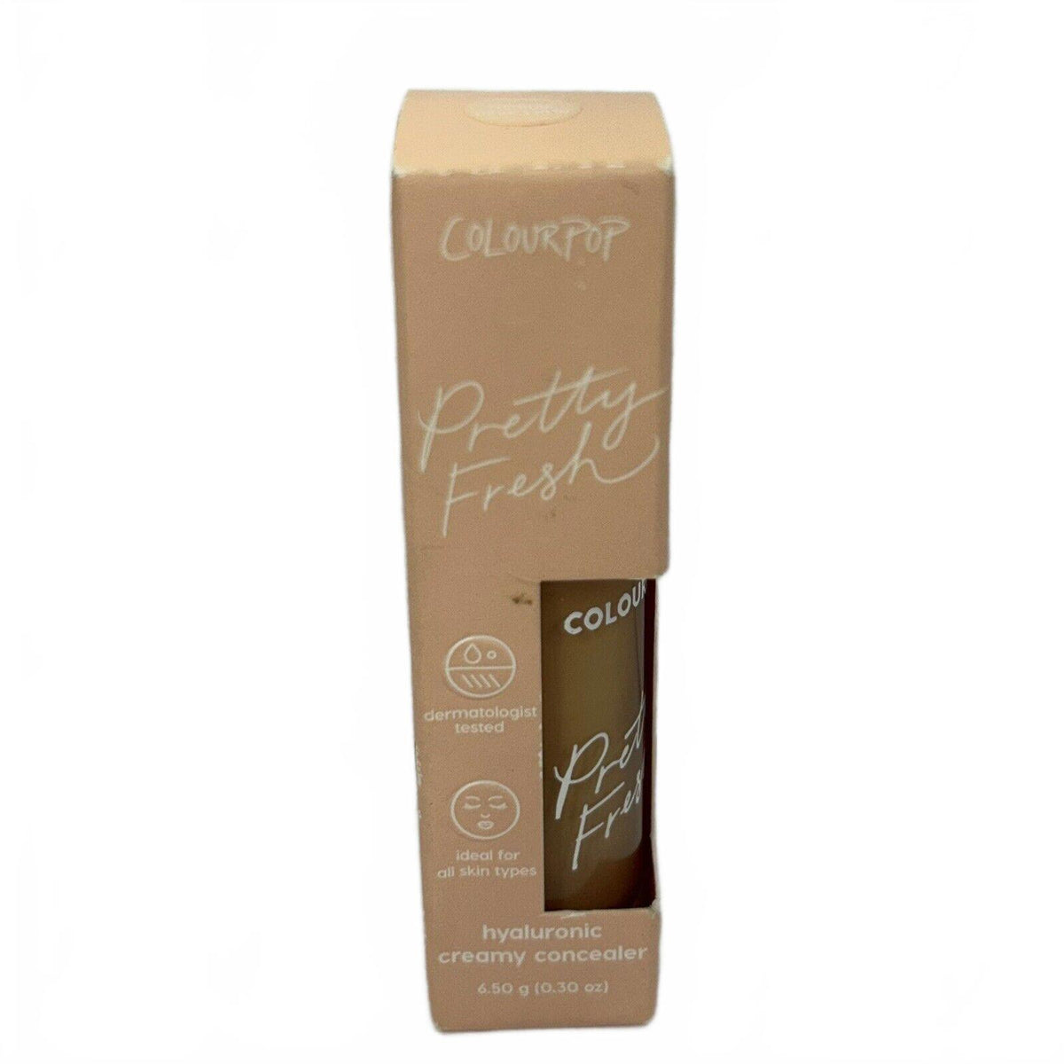 ColourPop Pretty Fresh Hyaluronic Creamy Concealer (Medium Dark 120 W) 0.30 oz