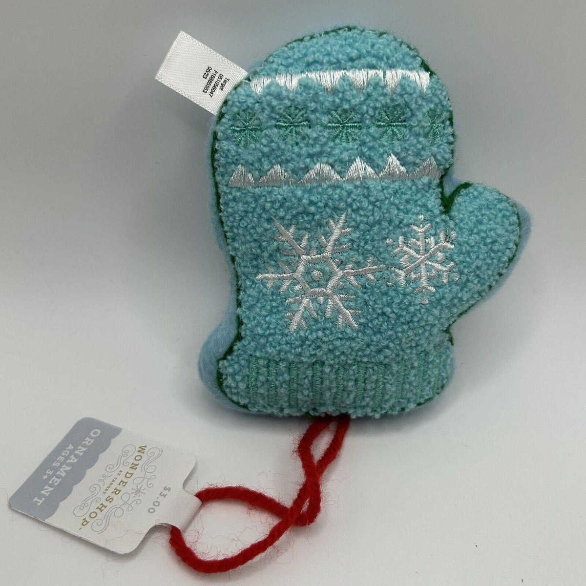 Wondershop Winter Plush Ornament Set 5 Count