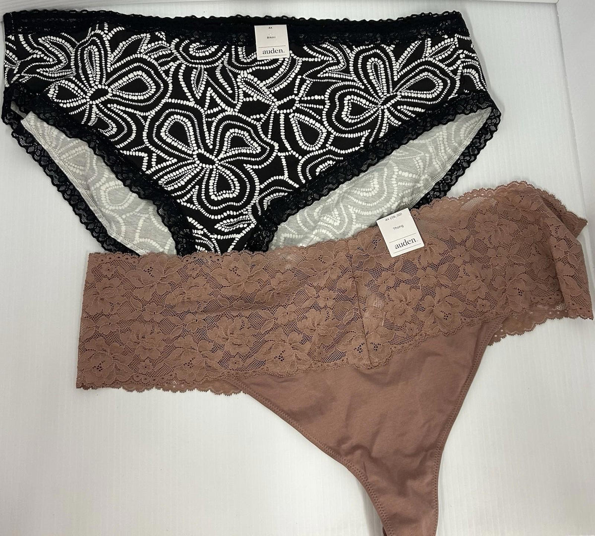 Auden Underwear Variety 3 Pack- Size 4X