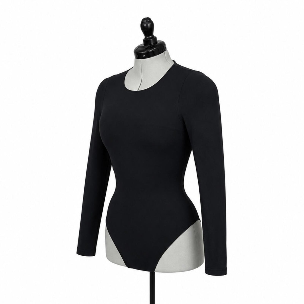 Fabletics- Yitty by Lizzo Black Shapewear Long Sleeve Bodysuit (1X/2X)