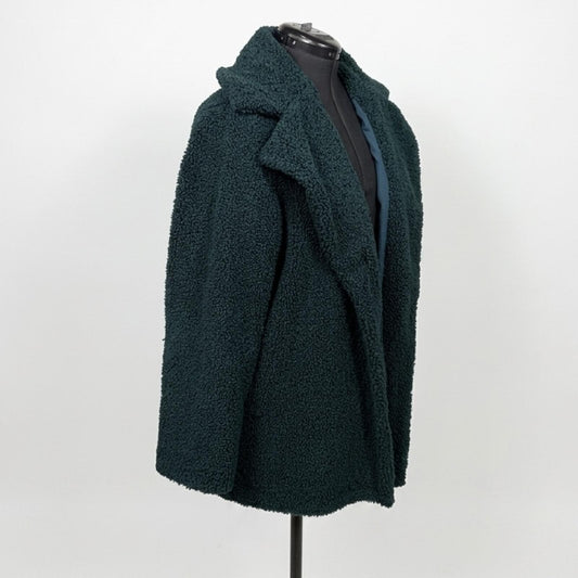 Sanctuary Green Sherpa Button Jacket (1X)