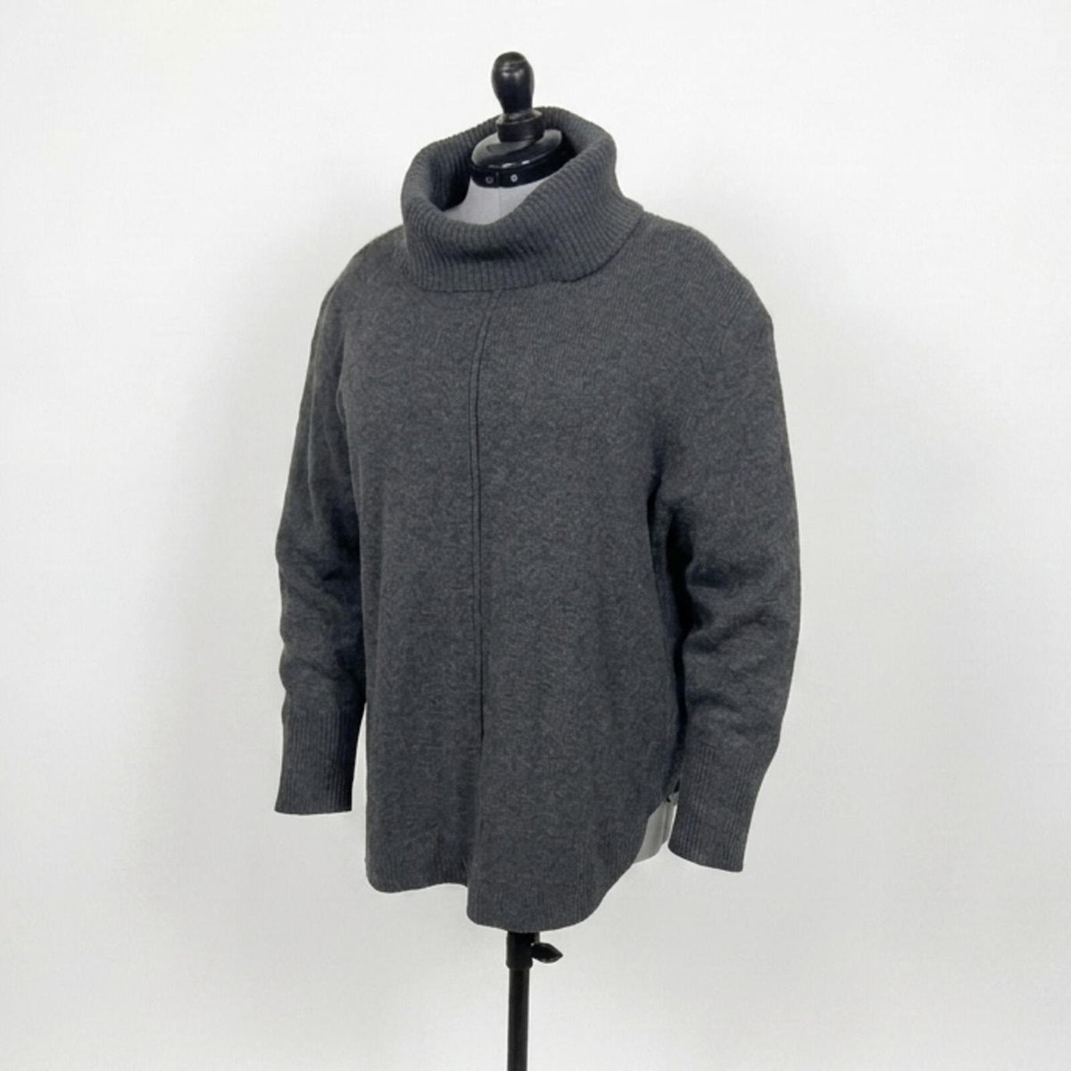 Loft Dark Gray Turtle Neck Sweater (M)
