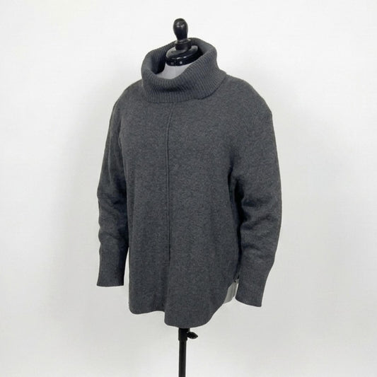 Loft Dark Gray Turtle Neck Sweater (M)