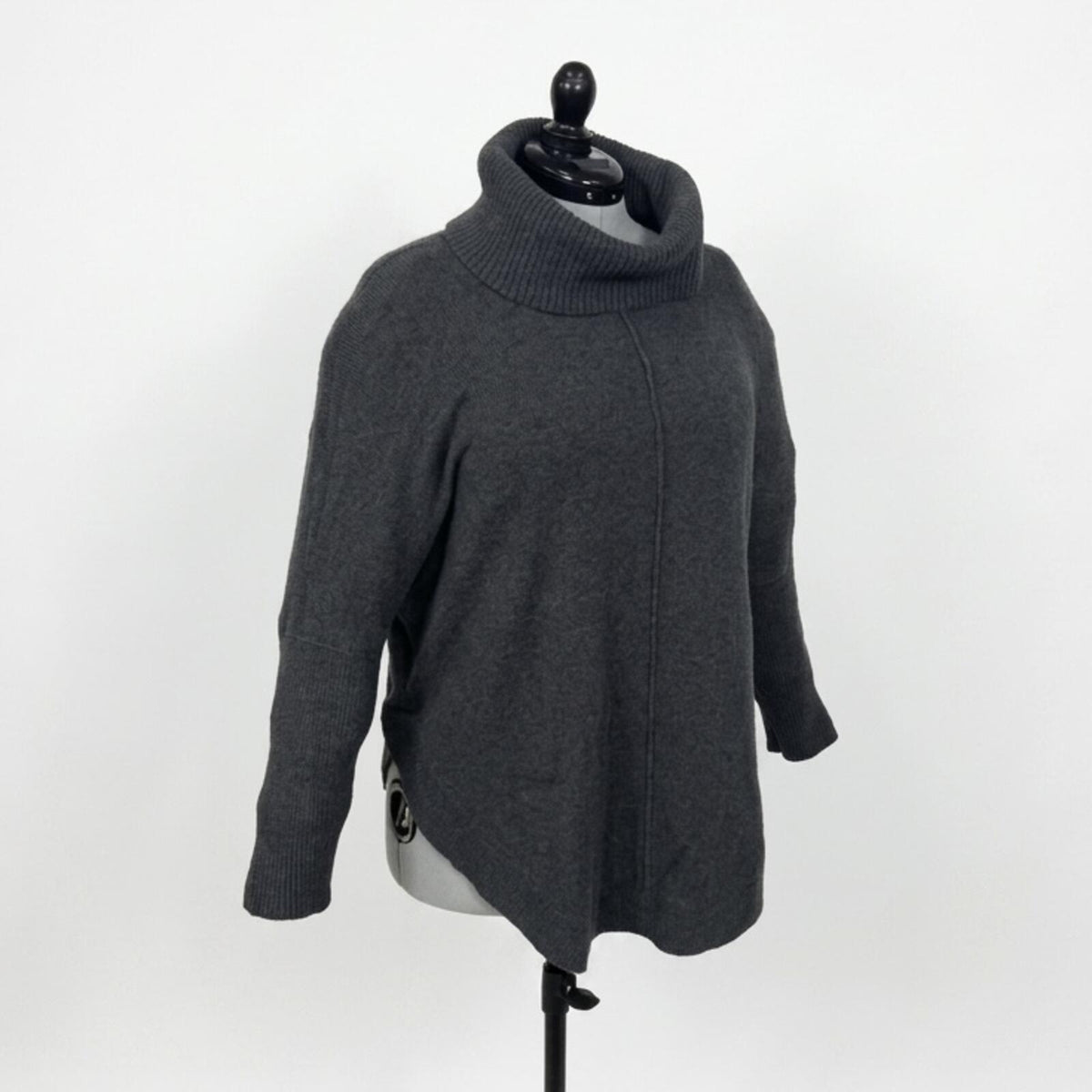 Loft Dark Gray Turtle Neck Sweater (M)