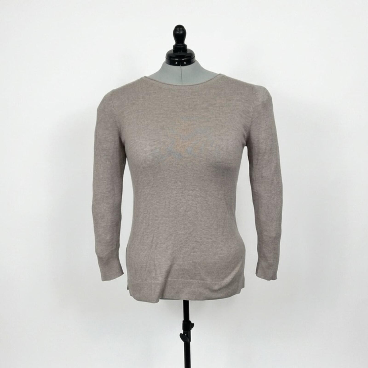 Loft Tan Thin Long Sleeve T-Shirt (XL)