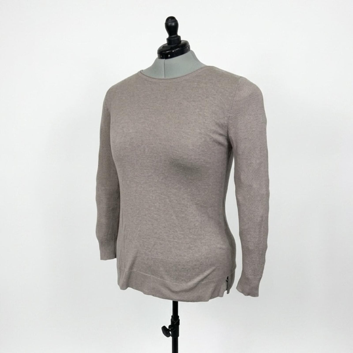 Loft Tan Thin Long Sleeve T-Shirt (XL)