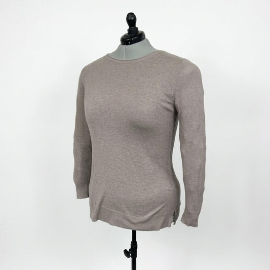 Loft Tan Thin Long Sleeve T-Shirt (XL)