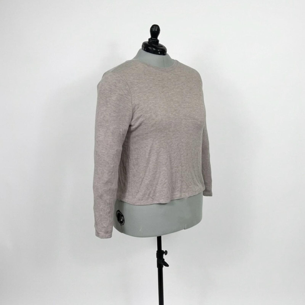 A New Day Tan Thin Long Sleeve T-Shirt (XXL)