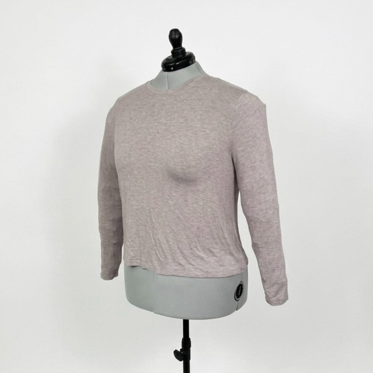 A New Day Tan Thin Long Sleeve T-Shirt (XXL)