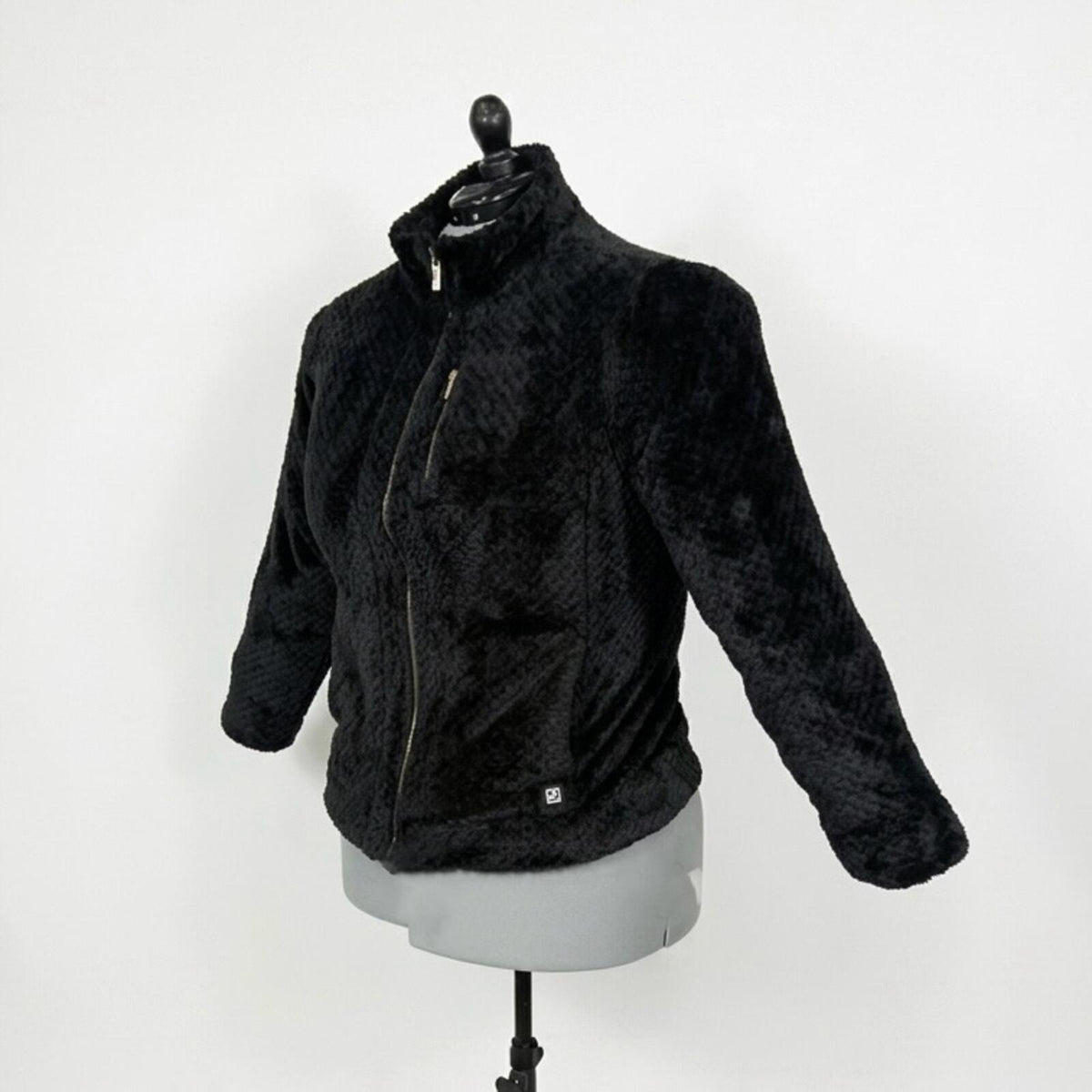 Calvin Klein Black Fleece Lightweight Zip Up w/ Gold Zippers (XL)