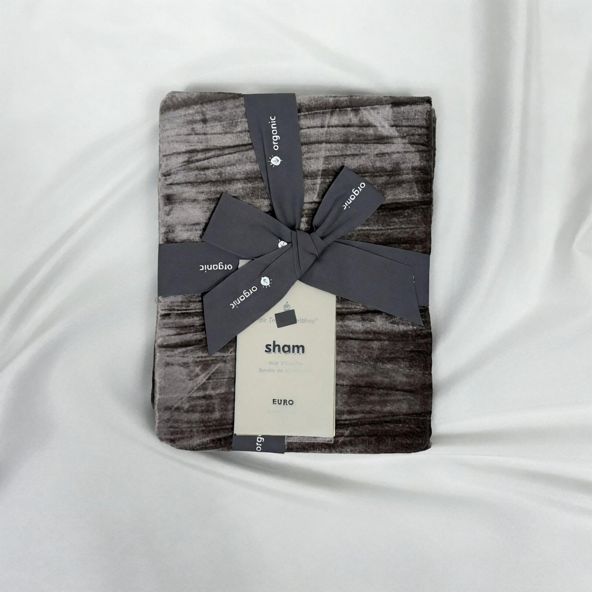 West Elm Organic Euro Silver Standard Sham