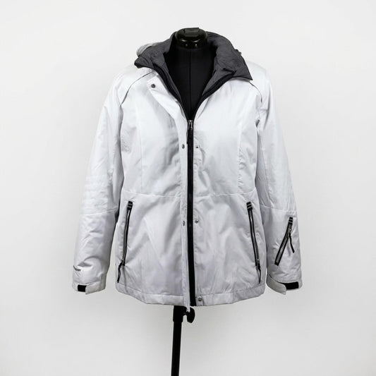 Sierra White & Black 3 in 1 Winter Jacket (XL)