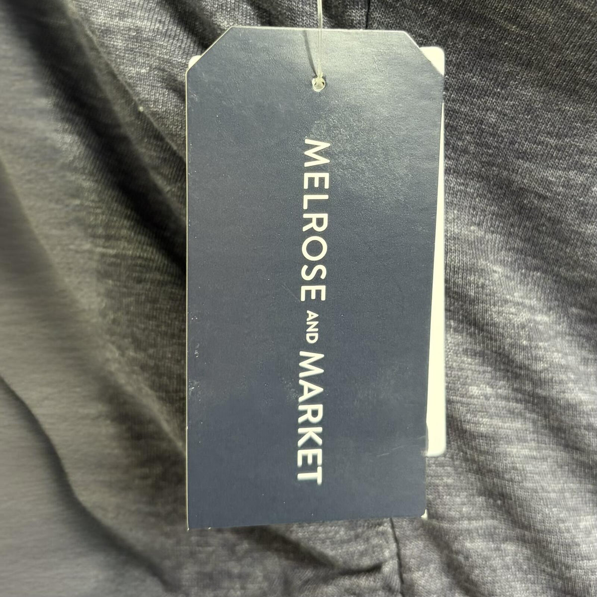 Melrose and Market Navy Night Heather Ruched Sleeveless Dress (XXL)
